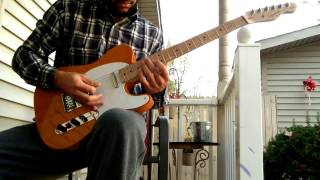 Squire Affinity Telecaster  Metalcore [upl. by Ellehcsar]