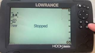 Lowrance SONAR STOPPED  quick fix  hook reveal [upl. by Douglas]