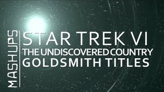 Star Trek VI The Undiscovered Country Titles [upl. by Kapor]