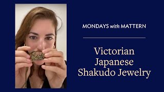 Victorian Japanese Shakudo Jewelry [upl. by Mcdade737]