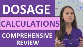 Dosage Calculations Nursing Practice Problems amp Comprehensive NCLEX Review [upl. by Clarisse]