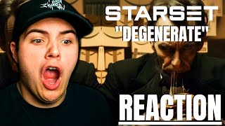 THE NEW STARSET SONG IS DIFFERENT  STARSET  DEGENERATE  REACTION [upl. by Slotnick]