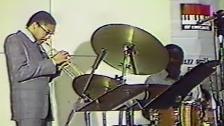 WYNTON MARSALIS  1986 visit to CHICAGO HIGH SCHOOL  Michelle Obamas alma mater [upl. by Lybis]