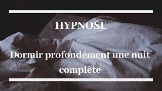 Hypnose relaxation offrez vous une nuit complète réparatrice dun sommeil profond [upl. by Aicilra]