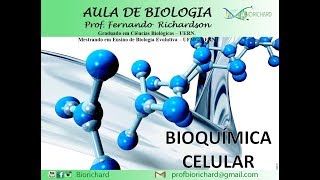 BIOQUÍMICA CELULAR ÁGUA  PROPRIEDADES E FUNÇÕES  PROF BIORICHARD [upl. by Lucien751]