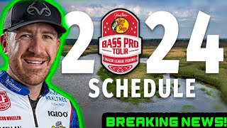 BREAKING NEWS  2024 Major League Fishing Schedule [upl. by Saltsman]