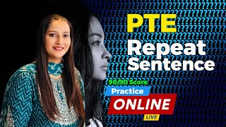 Repeat sentence practice PTE 2024  tips and tricks [upl. by Maddis681]