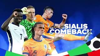 SEMIFINAL BELANDA vs INGGRIS EURO2024 [upl. by Harrat]