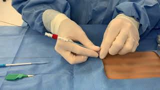 MICROSTICK TO RIC Ultrasoundguided rapid infusion catheter insertion using a micropuncture kit [upl. by Handal]