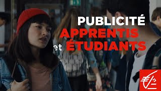 Publicité  Apprentis et étudiants [upl. by Doownil]