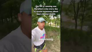 84 Marathons in 84 days ✅ mentalhealth depression [upl. by Brana]