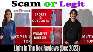 Light In The Box Reviews Dec 2023 Check The Legetmacy amp Watch Video Now  Scam Advisor Report [upl. by Lemrac]