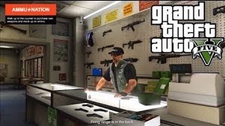 GTA V  Tuto Comment voler AmmuNation [upl. by Ydnac]