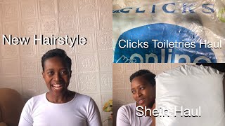 NEW HAIRSTYLETOILETRY HAULSHEIN HAULsouthafricanyoutuber [upl. by Rai299]