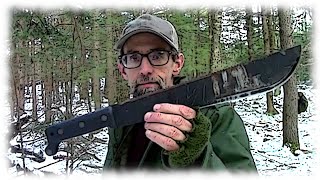 Ontario 12quot Sawback Machete  Review  Good budget survival option [upl. by Nivej]