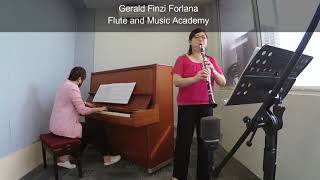 Clarinet ABRSM Grade 5 from 2022 B2 Gerald Finzi Forlana [upl. by Ennaehr387]