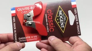 Nogent Classic Can Opener  OuvreBoîte [upl. by Ardnazxela]