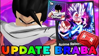 JA COMECEI A UPDATE 1 DO ANIME REBORN COM UMA SORTE ABSURDA NOVO MODO UNITS SHOP E MUITO MAIS [upl. by Noryt]