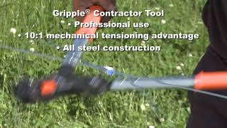 How to  Waratah Gripple wire tensioning tools [upl. by Etnecniv747]