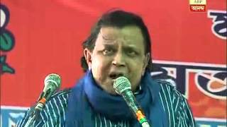 Mithun mentions ABP AnandaNielsen survey is his speech at a TMC poll rally [upl. by Amalia264]