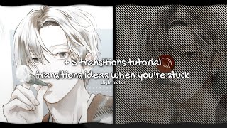 alight motion 5 transitions tutorial ♪ 54 [upl. by Felske314]