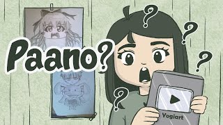 PAANO AKO NATUTO MAGDRAWING AT NAGING YOUTUBER [upl. by Beesley717]