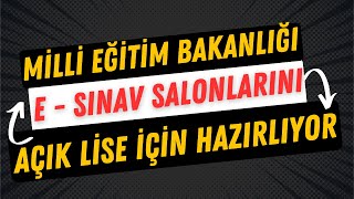 Açık Lise 2024 Sınav Takvimi Yayınlandı ESınav Alternatifi [upl. by Zacharie910]