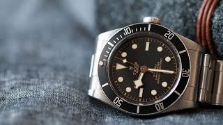 WORNampWOUND TUDOR BLACK BAY BLACK REF 79230N REVIEW [upl. by Eahsal]