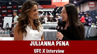 Julianna Peña will fight Raquel Pennington ‘to the death’ over back stabbing talks Amanda Nunes [upl. by Darrey]