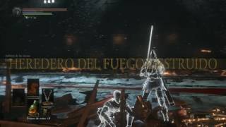 Dark souls 3 cooperativo vs Friede y Ariandel [upl. by Anaed531]