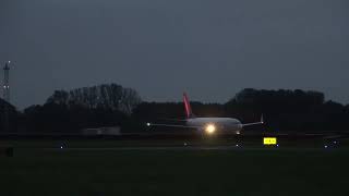 Corendon Airlines Europe B737800 Groningen Airport Eelde [upl. by Hanae]