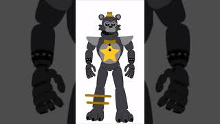 Glamrock BlackbearNightbear Concept Design fnafedit fivenightsatfreddys animatronics fnafsb [upl. by Natie]