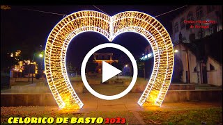 Celorico de Basto  Luzes de Natal 2023 [upl. by Laddie]