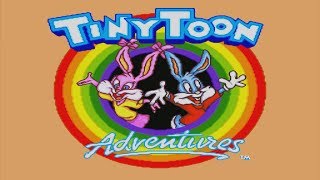 Tiny Toon Adventures  Busters Hidden Treasure Sega Mega DriveGenesis full Game Walkthrough [upl. by Morna]