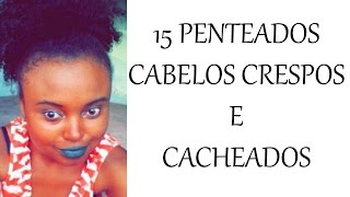 PENTEADOS RAPIDO E FÁCIL CABELO CRESPO E CACHEADO  POR NEYMARA LIMA [upl. by Schoening]