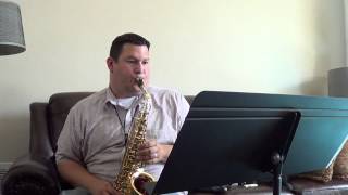 TMEA 202223 Saxophone Etude No 2 Ferling Etude No 17 [upl. by Asirap]