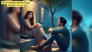 Secret wedding with devil king  Ep 16 to 20  pocketfmhindi kahani pocketnovel pocketfm [upl. by Rycca]