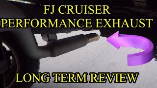 FJ CRUISER CAT BACK EXHAUST REVIEW [upl. by Nahtanaoj923]