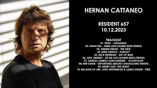 HERNAN CATTANEO Argentina  Resident 657 10122023 [upl. by Norrej]