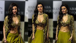 Giorgia Andriani In Lehenga amp Nushrratt Bharuccha Nargis Fakhri At Baba Siddique Iftar Party 2023 [upl. by Bazluke]