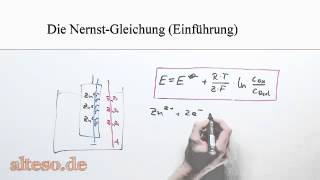 Die NernstGleichung  Einführung [upl. by Ardnac403]