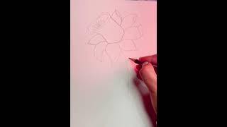 art pencildrawing flowerdrawing [upl. by Anivek]