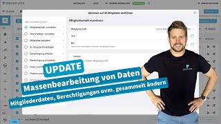 Vereinsplaner Version 218 – Massenbearbeitung von Mitgliederdaten [upl. by Annetta148]