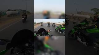 hyper ride with Kawasaki ninja zx10r and wheelie shorts zx10r viral [upl. by Isabelle199]