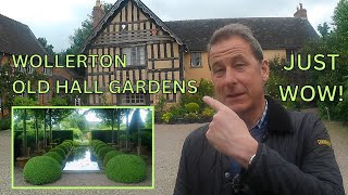 Wollerton Old Hall Garden  Walking Tour  Garden Tourbeautiful small garden [upl. by Elleniad97]