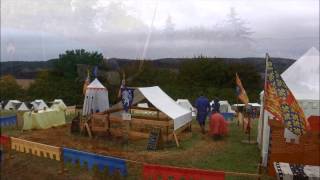 Exploring Germany Medieval Market Burg Ronneburg [upl. by Hsoj]