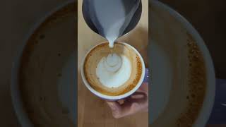 Latte Art Practice  Rooibos Tulip 20241120 [upl. by Notrub]