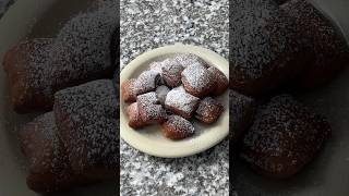 Making Beignets from The Princess and The frog trending viralvideo shorts [upl. by Anaujit627]