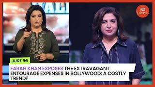 Farah Khan Exposes Bollywoods Entourage Expenses A Call for Change  Bollywood Update [upl. by Veron]