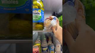 ASMR satisfying fridge fridgerestock healthylifestyle restock restockasmr fridgeorganization [upl. by Gilboa]